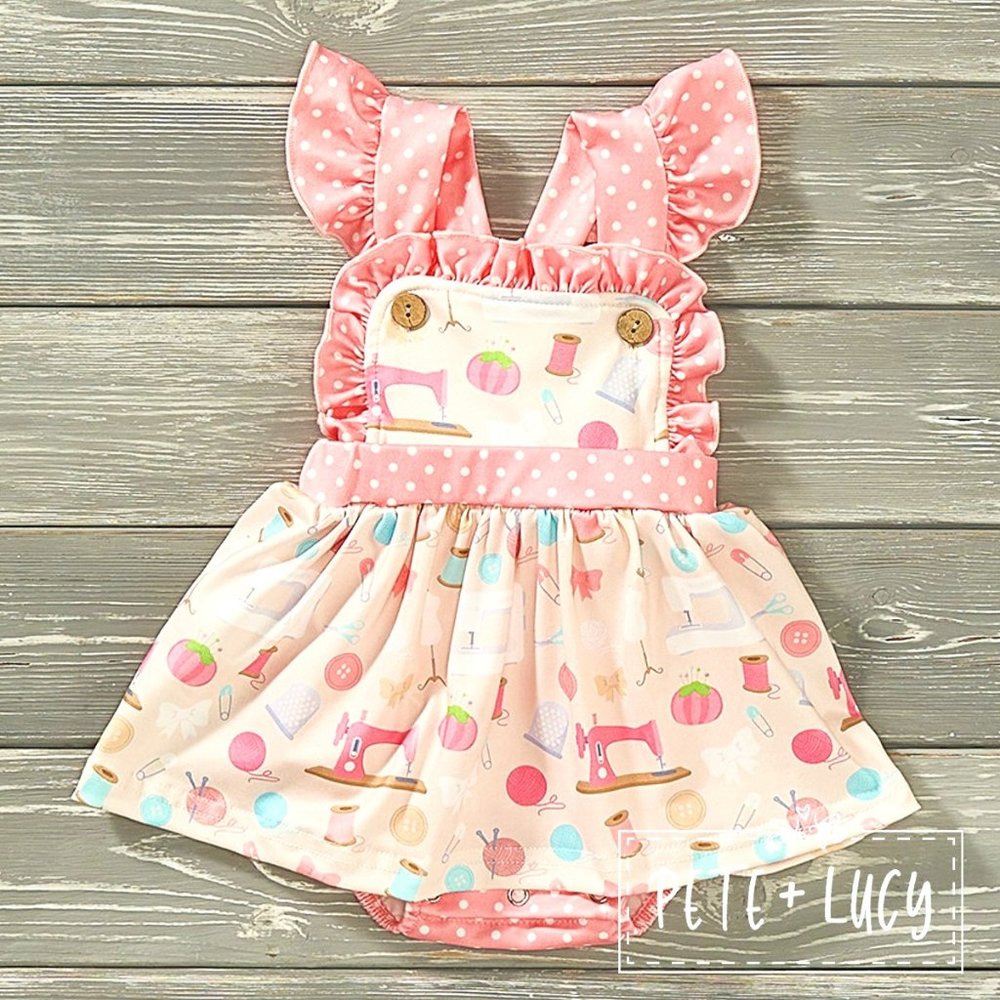 Susie's Sewing Kit Romper by Pete + Lucy